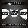 Attack Graphics 3 Plate ATV Background Kit -Factory Effex Sales att 22 atv 3 pla bac kit 1132850001