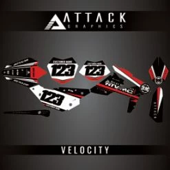 Attack Graphics Custom Velocity Complete Bike Graphics Kit