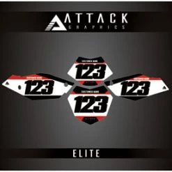 Attack Graphics Elite Number Plate Backgrounds