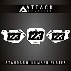 Attack Graphics Number Plate Backgrounds