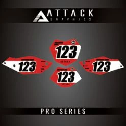 Attack Graphics Pro Series Number Plate Backgrounds