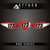 Attack Graphics Pro Series Restyle Number Plate Backgrounds -Factory Effex Sales att 22 pro ser res num pla bac pol mx res kit 2069890001