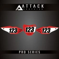 Attack Graphics Pro Series Restyle Number Plate Backgrounds
