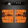 Attack Graphics Renegade Radiator Louver Decals -Factory Effex Sales att 22 ren rad lou dec ora 2071280001