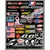 Dcor-visuals DāCor Visuals Helmet Decal Sheet 1 Dcor-visuals DāCor Visuals Helmet Decal Sheet -Factory Effex Sales dco 15 hel dec she