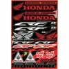 Dcor-visuals D’Cor Visuals Honda CRF Decal Sheet -Factory Effex Sales dco 15 hon crf dec she