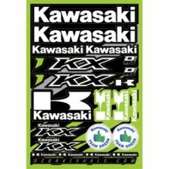 Dcor-visuals D’Cor Visuals Kawasaki KX Decal Sheet