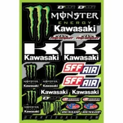 Dcor-visuals D’Cor Visuals Monster Kawasaki Decal Sheet