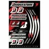 Dcor-visuals D’Cor Visuals Bridgestone Decal Sheet -Factory Effex Sales dco 23 bri sto dec she 2101660001