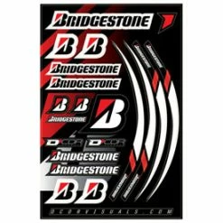 Dcor-visuals D’Cor Visuals Bridgestone Decal Sheet