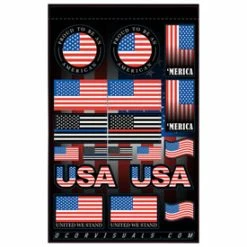 Dcor-visuals D’Cor Visuals USA Decal Sheet