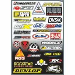 Factory Effex Sponsor Sticker Kit D-3