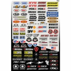 Factory Effex Micro Sponsor Sticker Kit