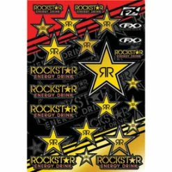 Factory Effex Rockstar Energy Sticker Sheet