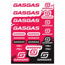 Factory Effex Generic Graphic Kit 2021 GasGas 3 Factory Effex Generic Graphic Kit 2021 GasGas